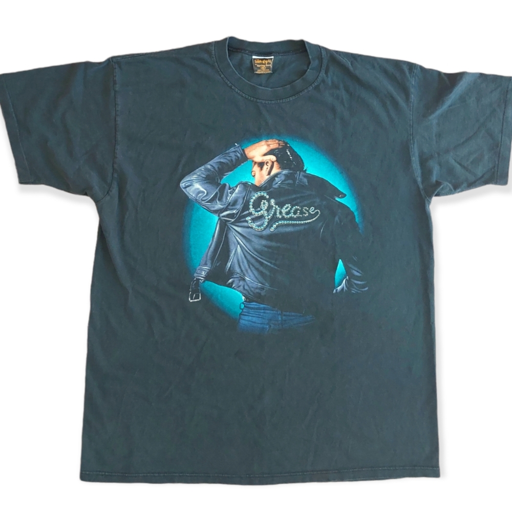 Vintage Grease Musical Romance Movie Film John Travolta Randal Kleiser T-shirt X